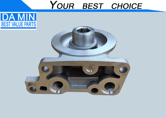 8970966774 Oliefilter voor 4HK1 Motoronderdelen Aluminiumfilterkop Spinning Installatie Hangend op cilinderblok