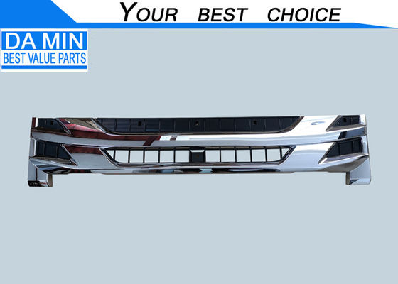 Chroomgeklasterde rooster 8982410711 Gezicht Lift Bright Radiator Grille Voor Isuzu NPR NQR Model Inner Side Met Houder